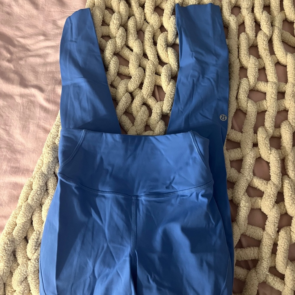 lululemon athletica Blue Leggings